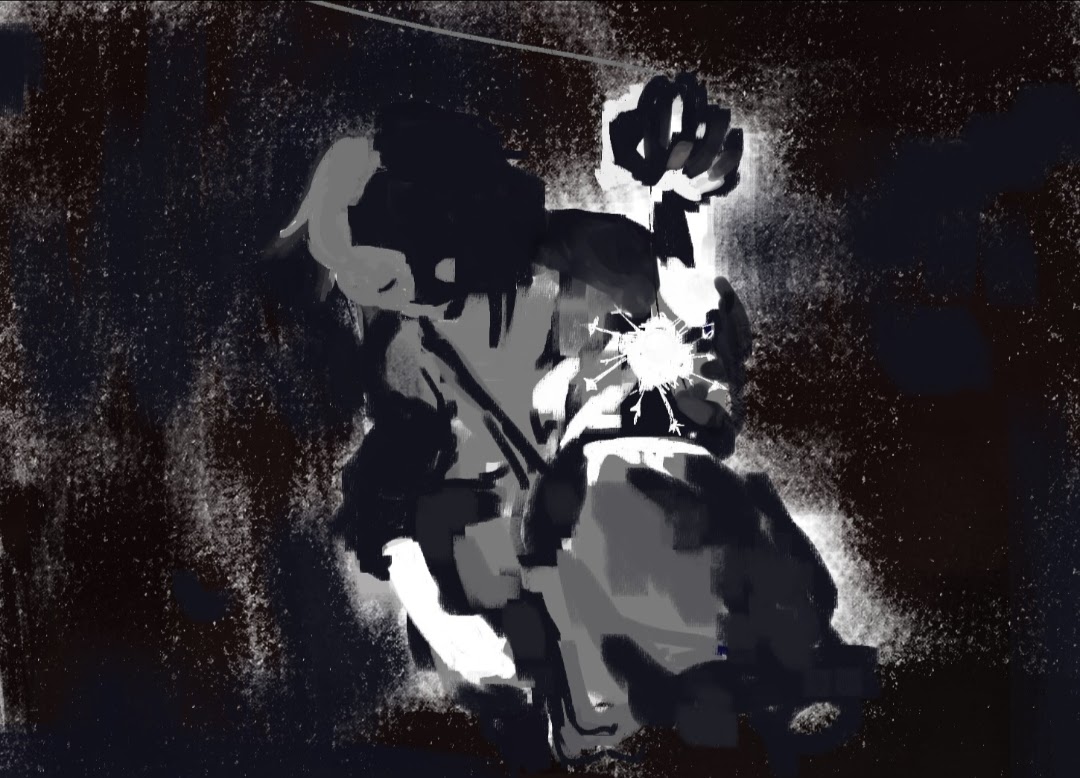 desenho de uma menina