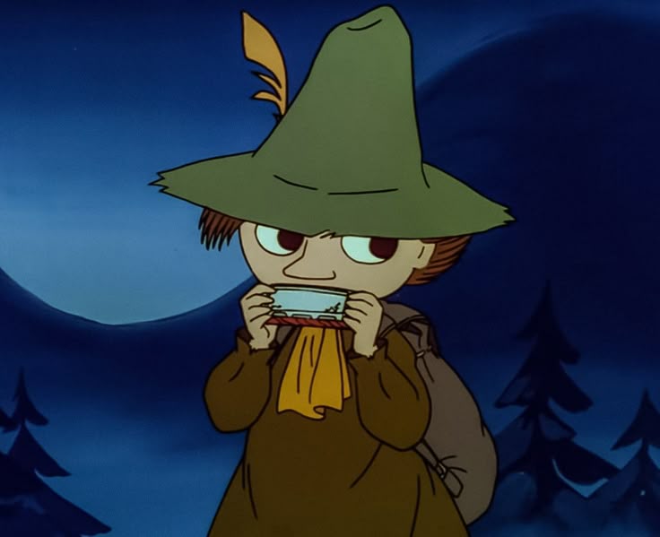 snufkin playing harmonica